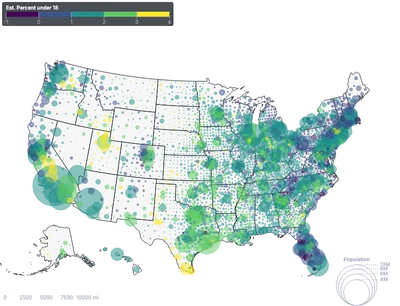 GeoPath - bubble-map